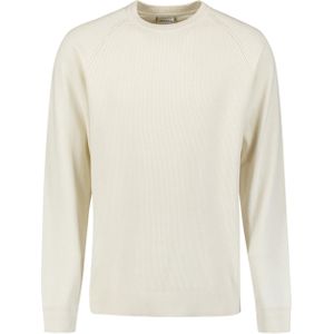 Ronde Hals Trui - Wafelstructuur - Pullovers