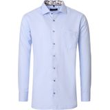 Casa Moda - Overhemd - Blauw - Lange Mouw - 100% Katoen