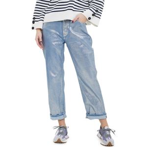 Summum Woman ZOE-Straight jeans comford stretch denimblauw (Maat: 40)