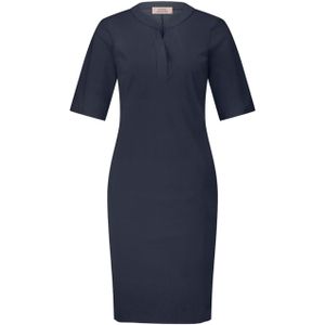 Studio Anneloes Jurk blauw (Maat: XL) - Effen - Halslijn: V-hals,