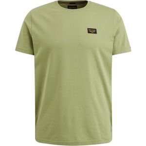PME Legend T-shirt groen (Maat: XL) - Effen - Halslijn: Ronde hals,
