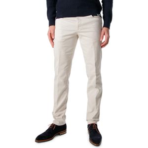 Com4 Swing Front Basic Cotton broek ecru (Maat: 46)