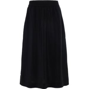 Opus - A-lijnrok - Zwart - Met Elastische Tailleband