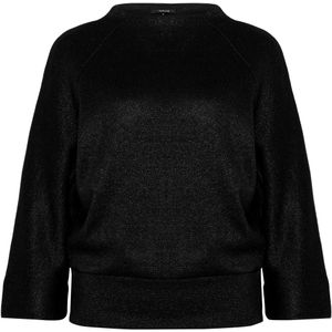 OPUS Dames trui zwart (Maat: 36) - Glitter