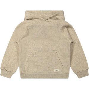 Baje Studio Jongens hoodie beige (Maat: 140) - Mélange - Halslijn: Capuchon,