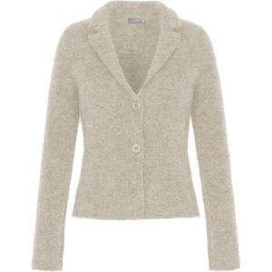 No man's land Blazer beige (Maat: L) - Effen