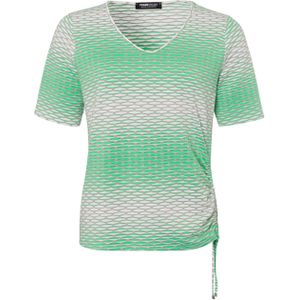 Frank Walder T-shirt groen (Maat: 44) - Ombre - Halslijn: V-hals,