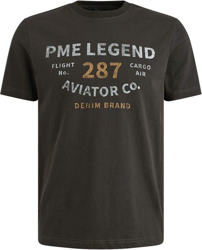 PME Legend - T-shirt - Katoen - Ronde Hals - Regular Fit