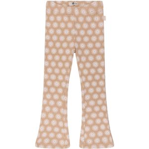 Daily7 Organic flared rib pant broek beige (Maat: 110)