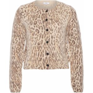 SUNCOO Vest beige (Maat: S) - Halslijn: Ronde hals,