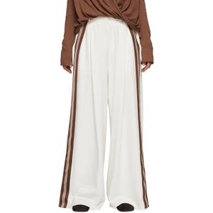 10 Days wide tape broek ecru (Maat: XS)