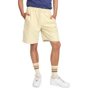 Revolution Long casual shorts korte broek ecru (Maat: L)