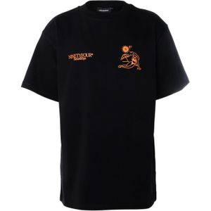 Ninety four T-shirt zwart (Maat: S) - TekstFotoprint - Halslijn: Ronde hals,