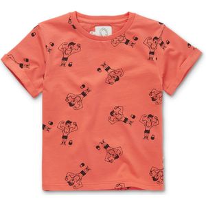 Sproet & Sprout T-shirt oranje (Maat: 104) - Halslijn: Ronde hals,