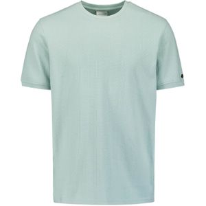 No Excess T-shirt groen (Maat: XL) - Effen - Halslijn: Ronde hals,