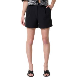 Co'Couture VolaCC Crop Pleat Shorts zwart (Maat: S)