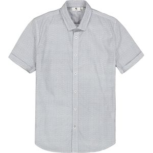 Garcia Overhemd korte mouw grijs (Maat: 2XL)