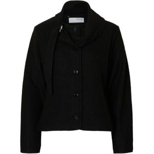 Wol Jack - Korte Wollen Jas - Metalen Gesp - Regular-fit