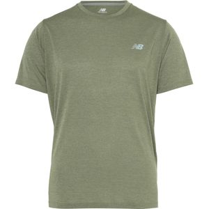 New Balance T-shirt groen (Maat: S) - Halslijn: Ronde hals,