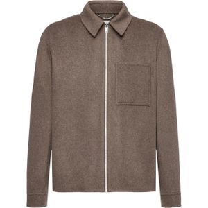 Drykorn Heren jas bruin (Maat: L) - Effen