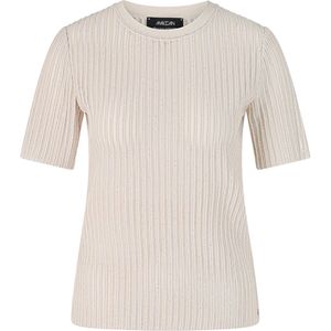 Marc Cain Dames trui grijs (Maat: 40) - Glitter - Halslijn: Ronde hals,