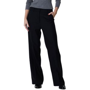 Cambio Amelie L32 dames broek zwart (Maat: 34-32) - Effen