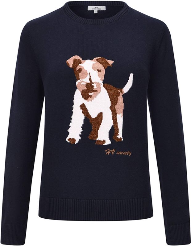 HV Polo Pullover 0409103755 Lucilla Donker blauw