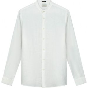 Dstrezzed Overhemd lange mouw wit (Maat: XL) - Effen