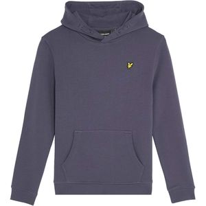 Lyle & Scott Hoodie grijs (Maat: 140) - Effen - Halslijn: Capuchon,