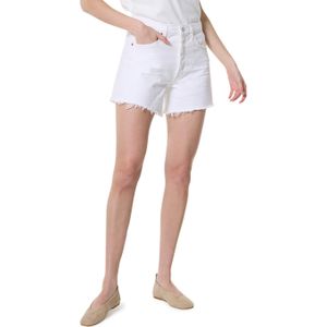 AGOLDE Parker long short korte broek ecru (Maat: 30)