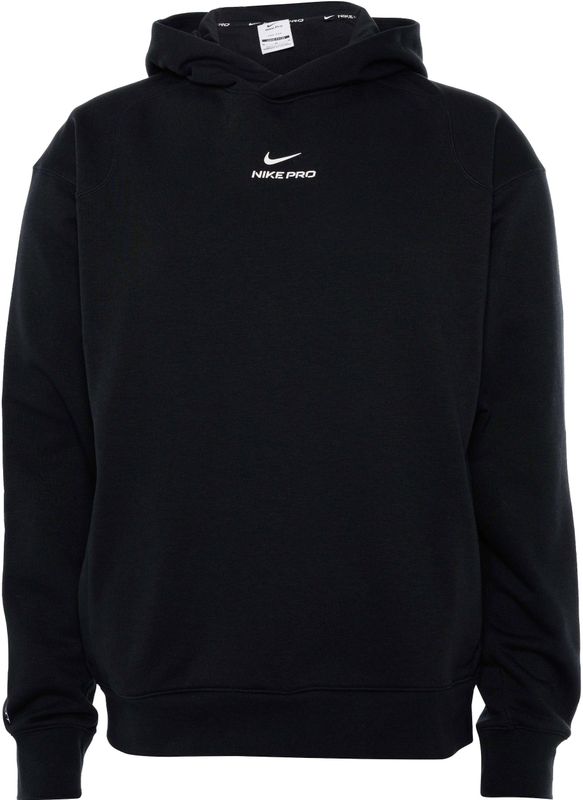 Nike - Pro Overhead Hoodie - Zwart - Heren