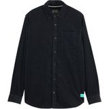 Scotch & Soda - Regular-fit - Corduroy Overhemd - Met Lange Mouwen
