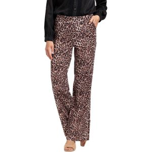 Studio Anneloes Marilon animal trousers beige (Maat: 2XL)