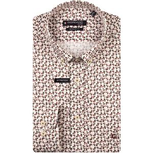 Giordano Overhemd lange mouw ecru (Maat: 3XL)