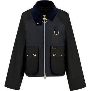 Barbour Dames jas blauw (Maat: 44) - Effen