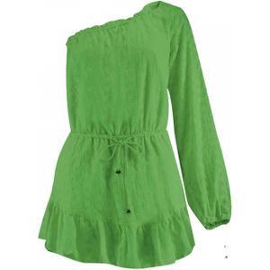 Harper & Yve LIVA-JS jumpsuit groen (Maat: M) - Halslijn: One shoulder,