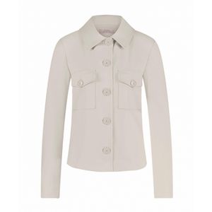 Studio Anneloes - Claire Bonded Jacket - Ecru - Tussenjas