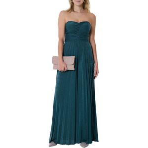 Vera Mont Lang trAEgerlos jumpsuit groen (Maat: 44) - Halslijn: Off shoulder,