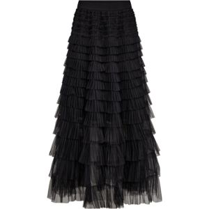 Co'Couture Dames rok zwart (Maat: XS) - Effen