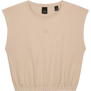 NIK & NIK T-Shirt beige (Maat: 164) - Effen - Halslijn: Ronde hals,
