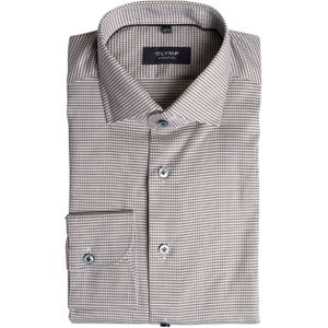OLYMP SIGNATURE - Bruin - Overhemd - Tailored Fit - Kent