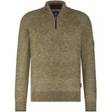 State of Art - Trui - Bruin - Halfzip