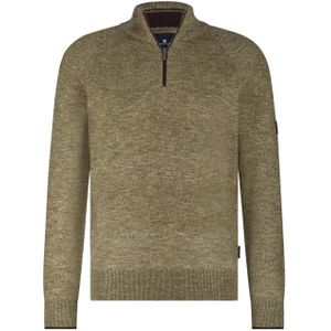 State of Art - Trui - Bruin - Halfzip