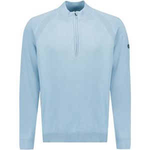 No Excess - Half Zip - Blauw - Trui