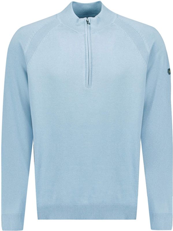 No Excess - Half Zip - Blauw - Trui