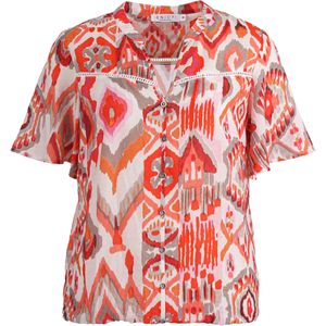 Enjoy Blouse paars (Maat: M) - Halslijn: V-hals,