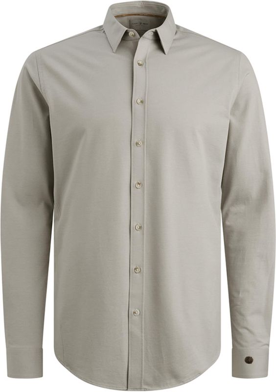 Cast Iron - Overhemd - Beige - Heren - Lange Mouwen