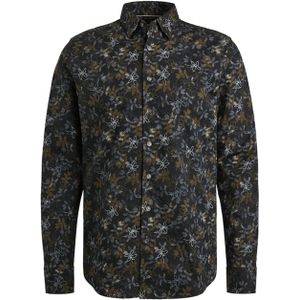 Vanguard - Casual Shirt - Blauw - Heren - Lange Mouwen