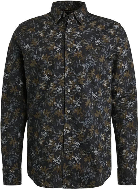 Vanguard - Casual Shirt - Blauw - Heren - Lange Mouwen