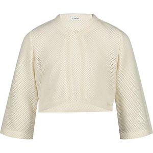 Gymp Meisjes vest ecru (Maat: 116)